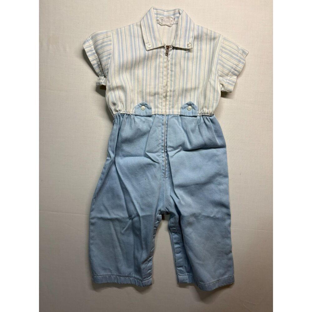 Vintage 50s-60s Boys One Piece Romper